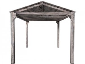 Einfacher Holz Carport