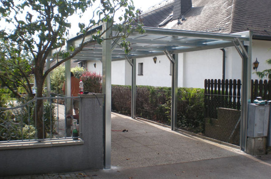 Carport aus Stahl - Stahlcarport