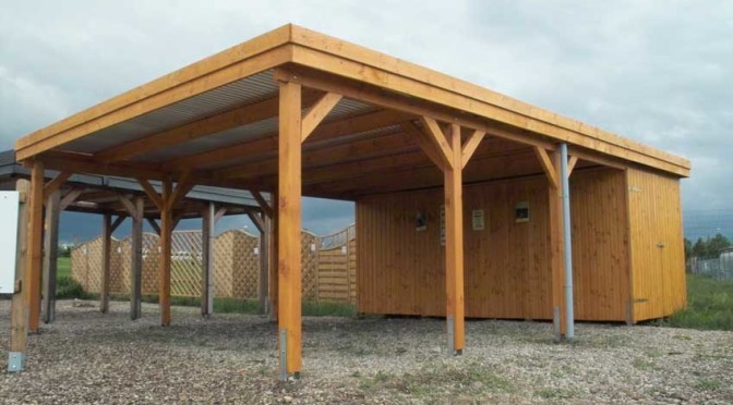 Holz Carport - Carport aus Holz